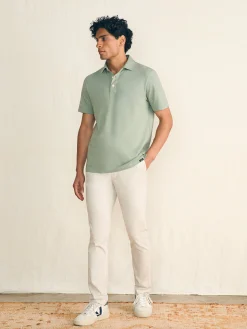 Faherty Brand Sunwashed T-Shirt Polo -^ Polo Shirts|T-Shirts & Henleys