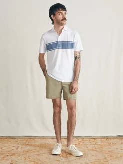 Faherty Brand Sunwashed T-Shirt Polo -^ Polo Shirts|T-Shirts & Henleys