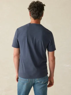 Faherty Brand Sunwashed V-Neck Tee -^ T-Shirts & Henleys