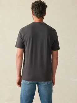 Faherty Brand Sunwashed V-Neck Tee -^ T-Shirts & Henleys