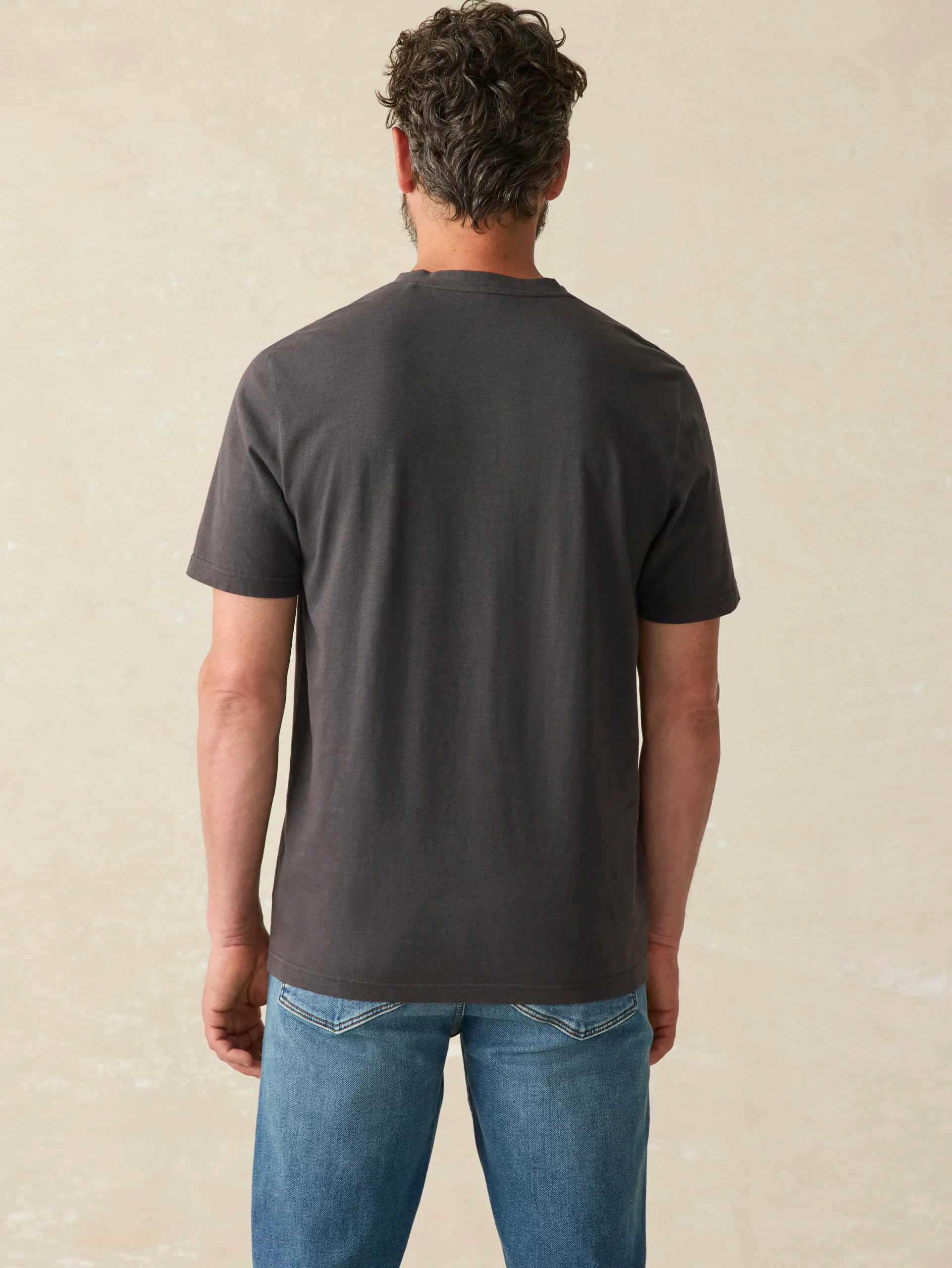Faherty Brand Sunwashed V-Neck Tee -^ T-Shirts & Henleys
