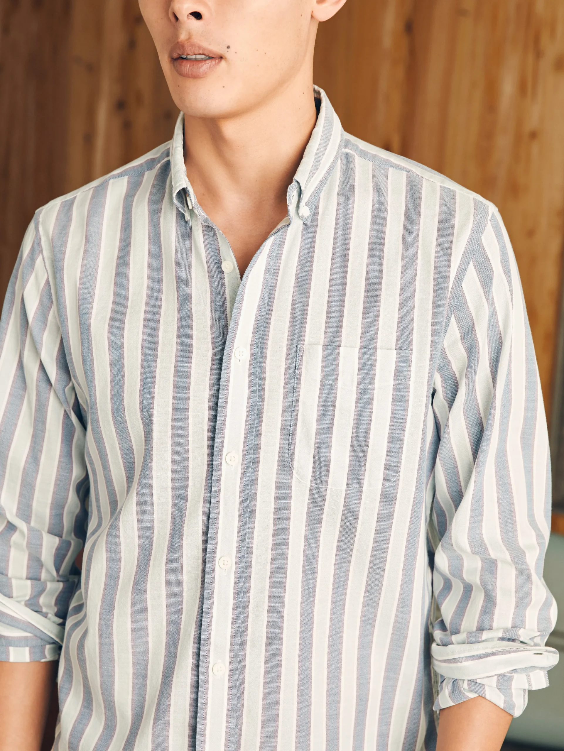 Faherty Brand Supima Oxford Shirt -^ Shirts