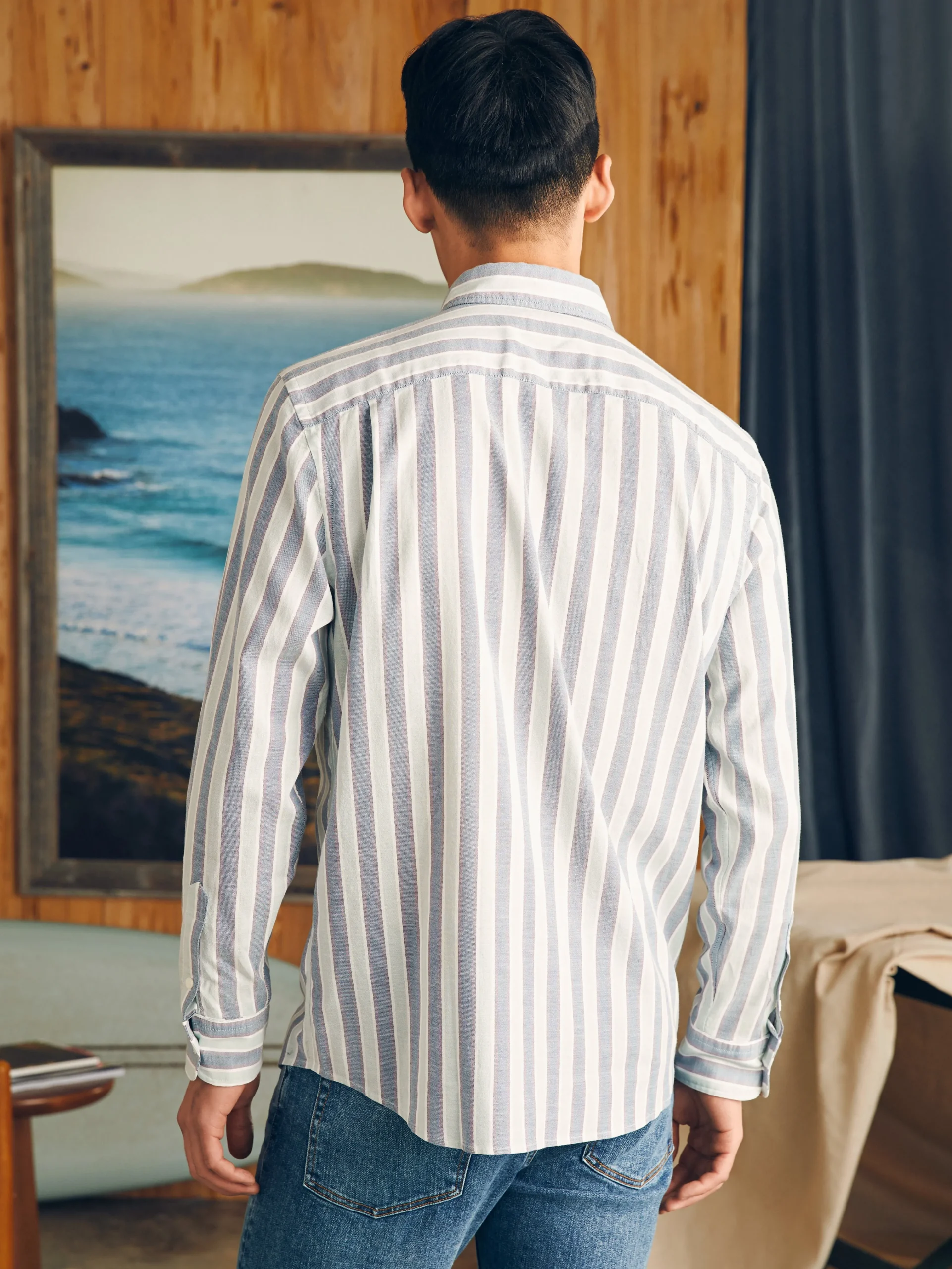 Faherty Brand Supima Oxford Shirt -^ Shirts