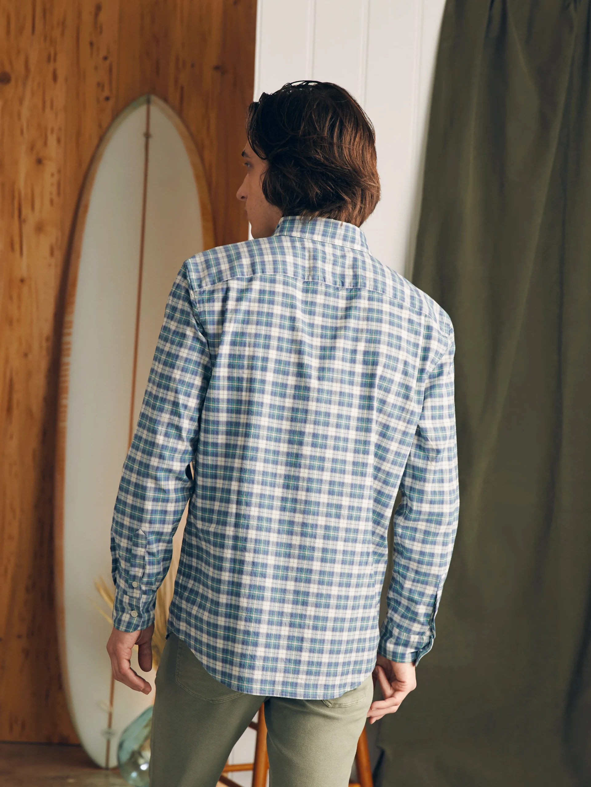 Faherty Brand Supima Oxford Shirt -^ Shirts