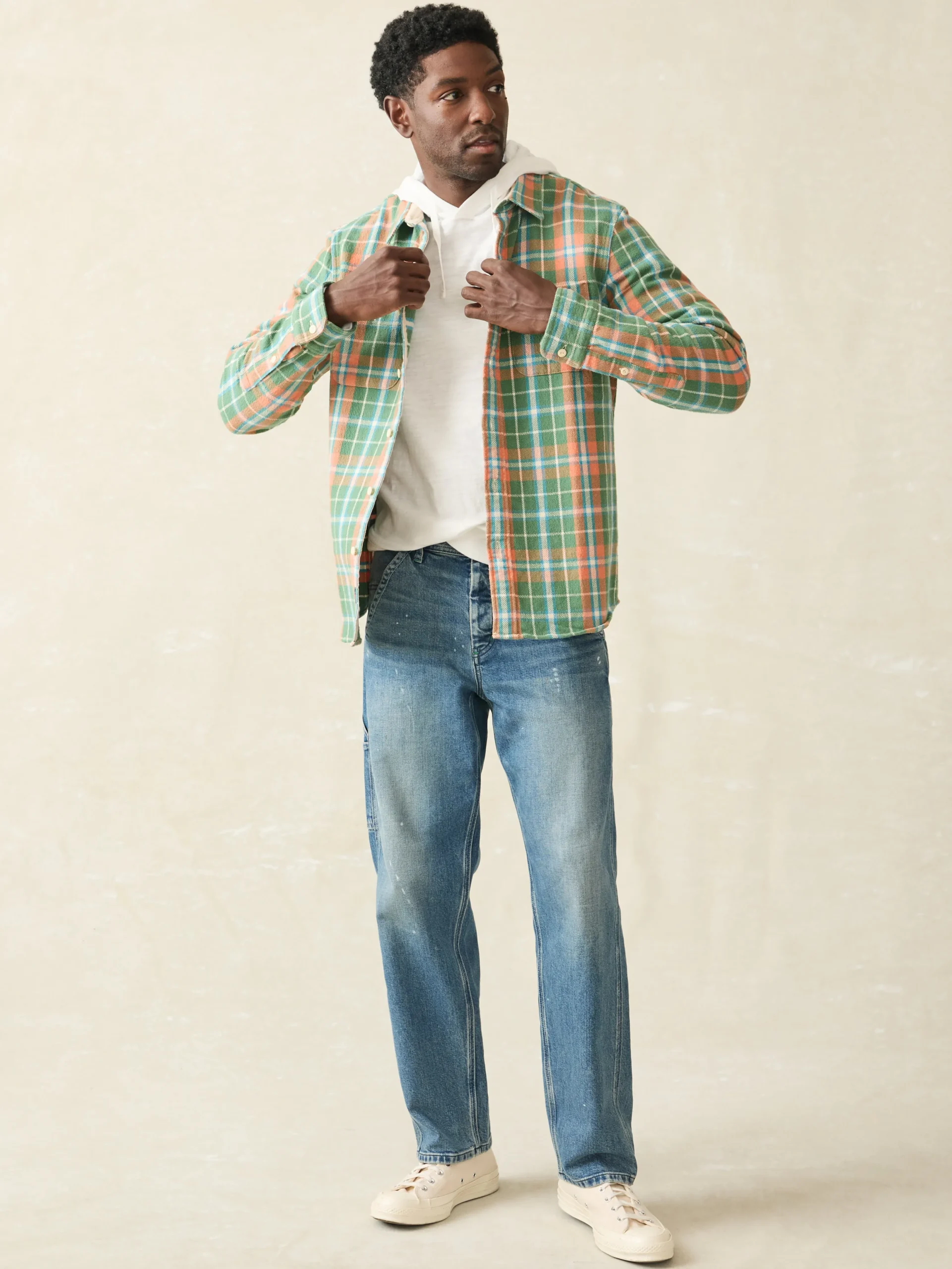 Faherty Brand Surf Flannel -^ Shirts