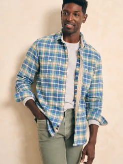 Faherty Brand Surf Flannel -^ Shirts