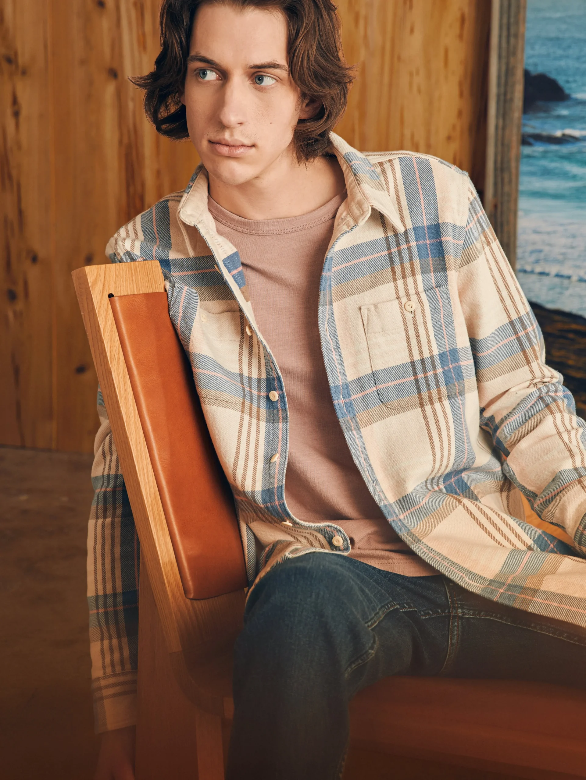 Faherty Brand Surf Flannel -^ Shirts