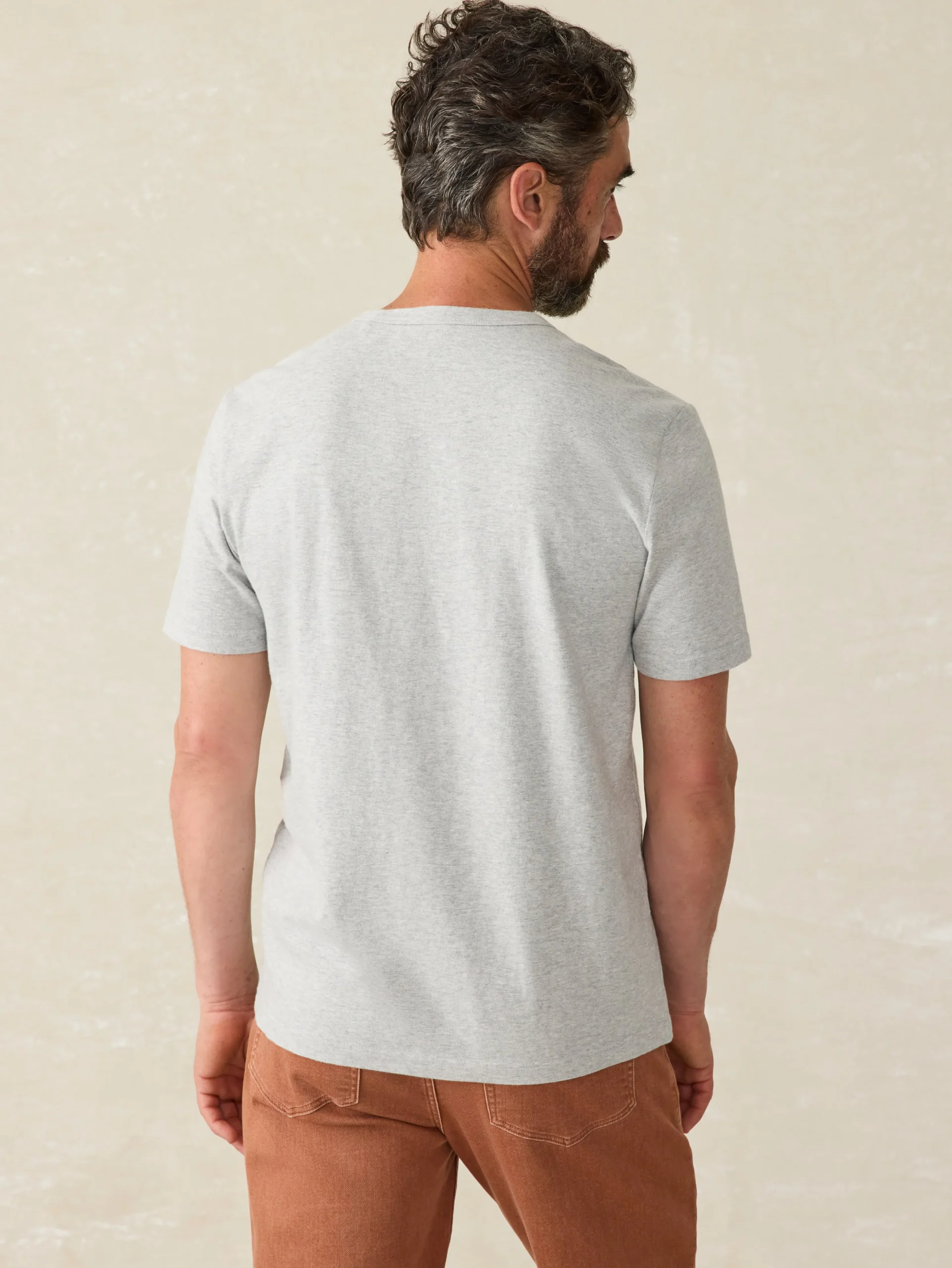 Faherty Brand Surf Stripe Sunwashed Pocket Tee -^ T-Shirts & Henleys