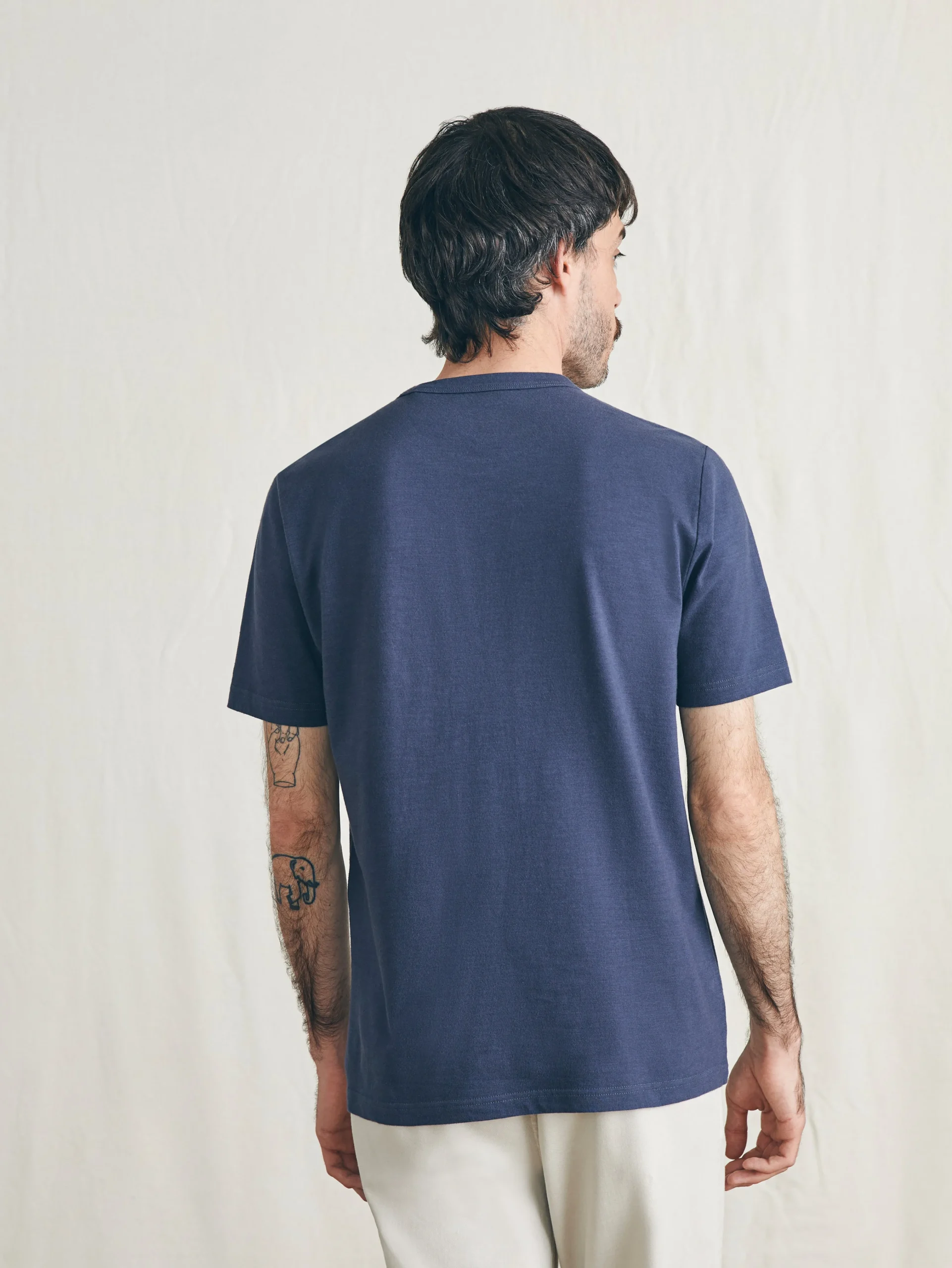 Faherty Brand Surf Stripe Sunwashed Tee (Tall) -^ T-Shirts & Henleys