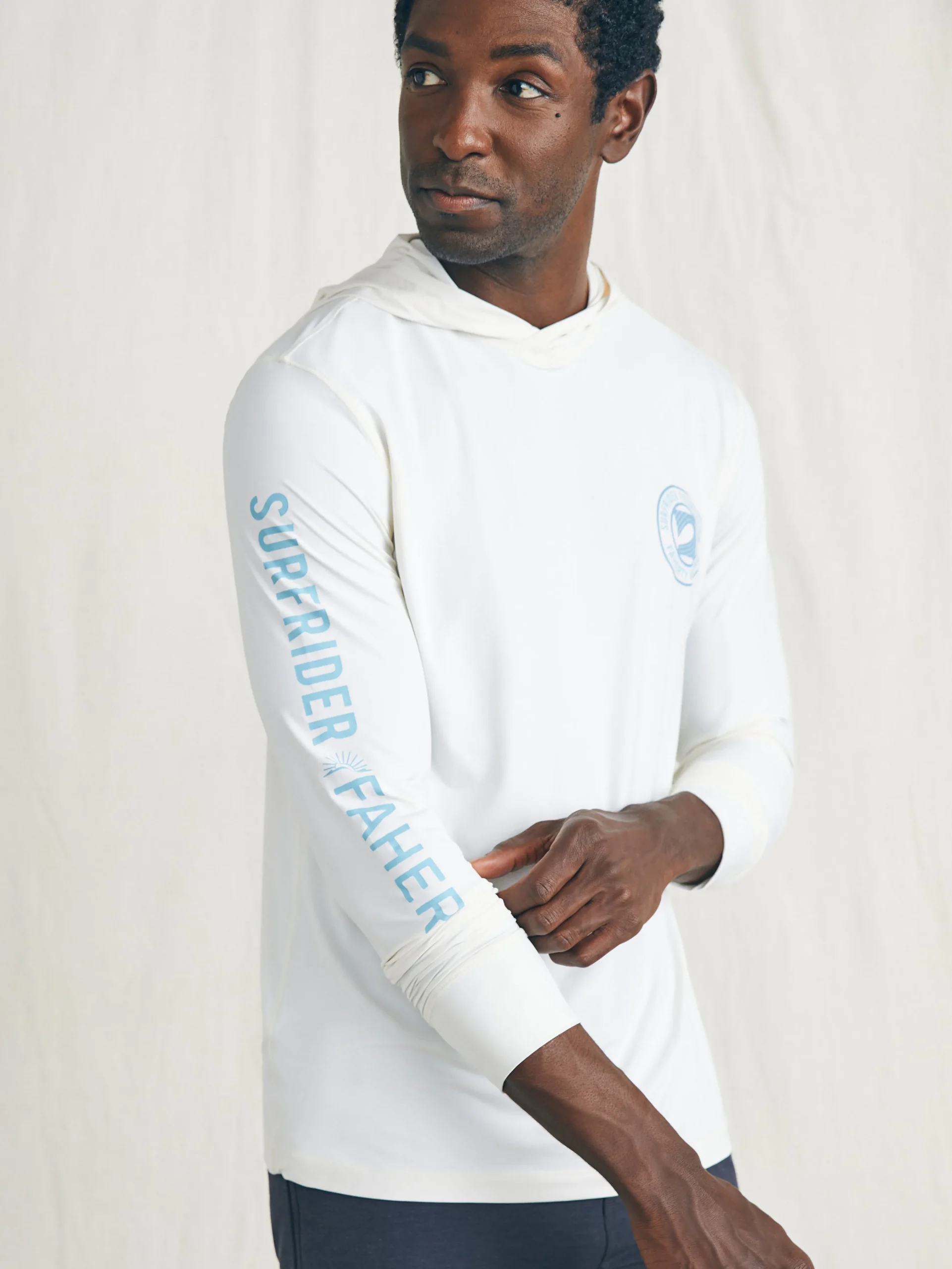 Faherty Brand Surfrider Shorelite UPF Hoodie -^ Hoodies & Sweatshirts