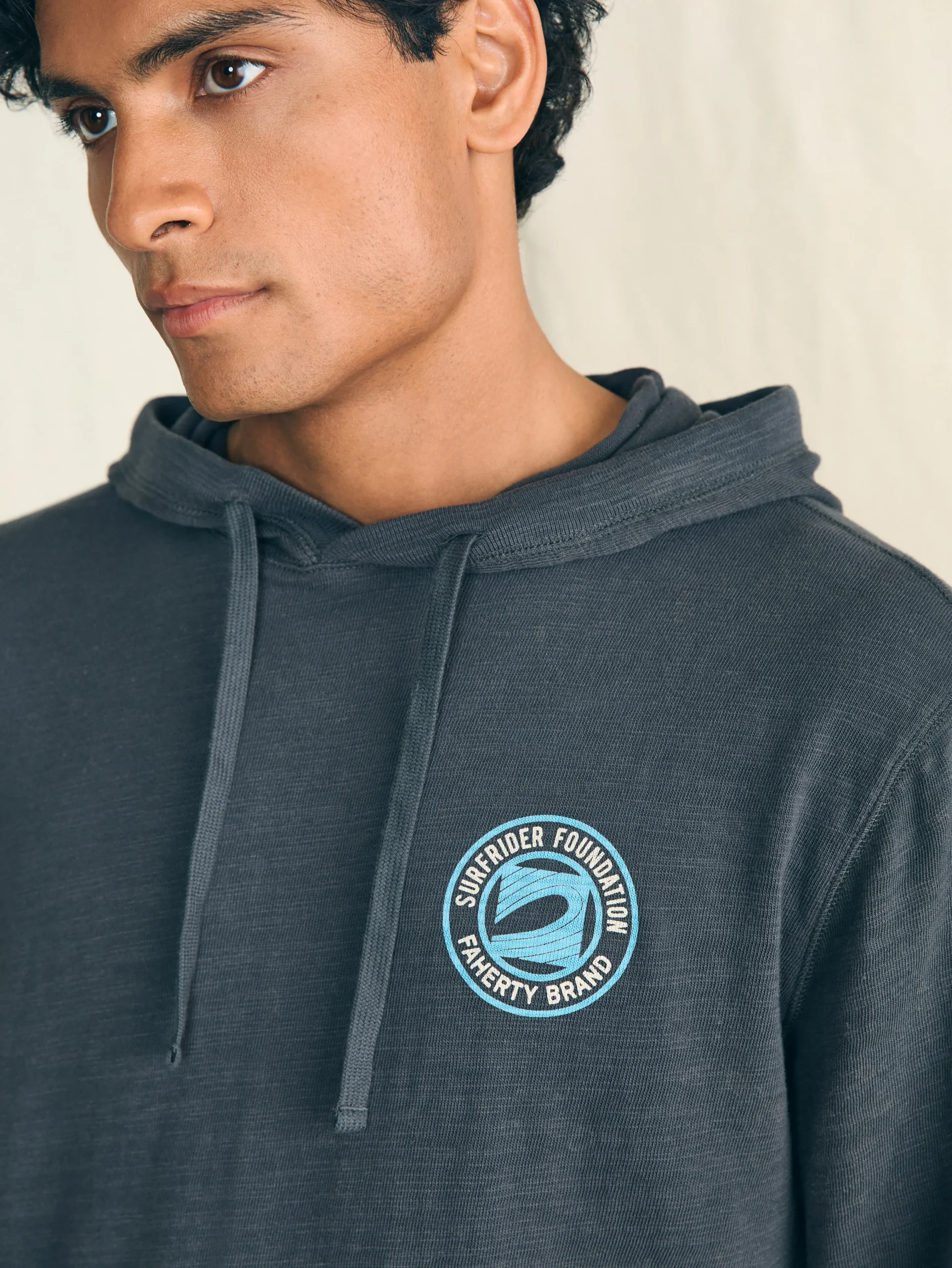 Faherty Brand Surfrider Sunwashed Slub Hoodie -^ Hoodies & Sweatshirts