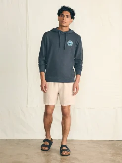 Faherty Brand Surfrider Sunwashed Slub Hoodie -^ Hoodies & Sweatshirts