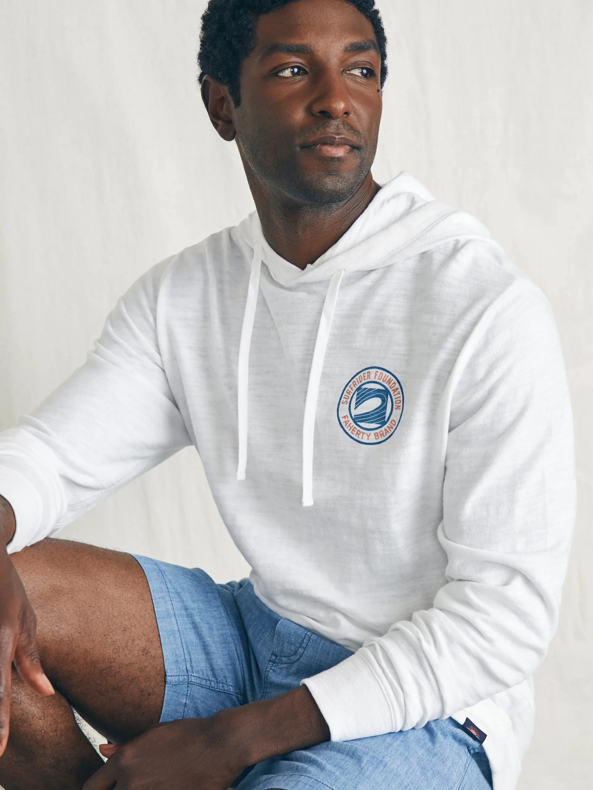 Faherty Brand Surfrider Sunwashed Slub Hoodie -^ Hoodies & Sweatshirts