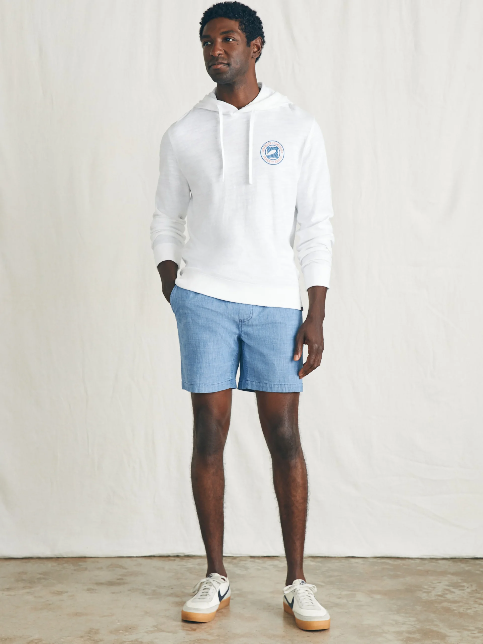 Faherty Brand Surfrider Sunwashed Slub Hoodie -^ Hoodies & Sweatshirts