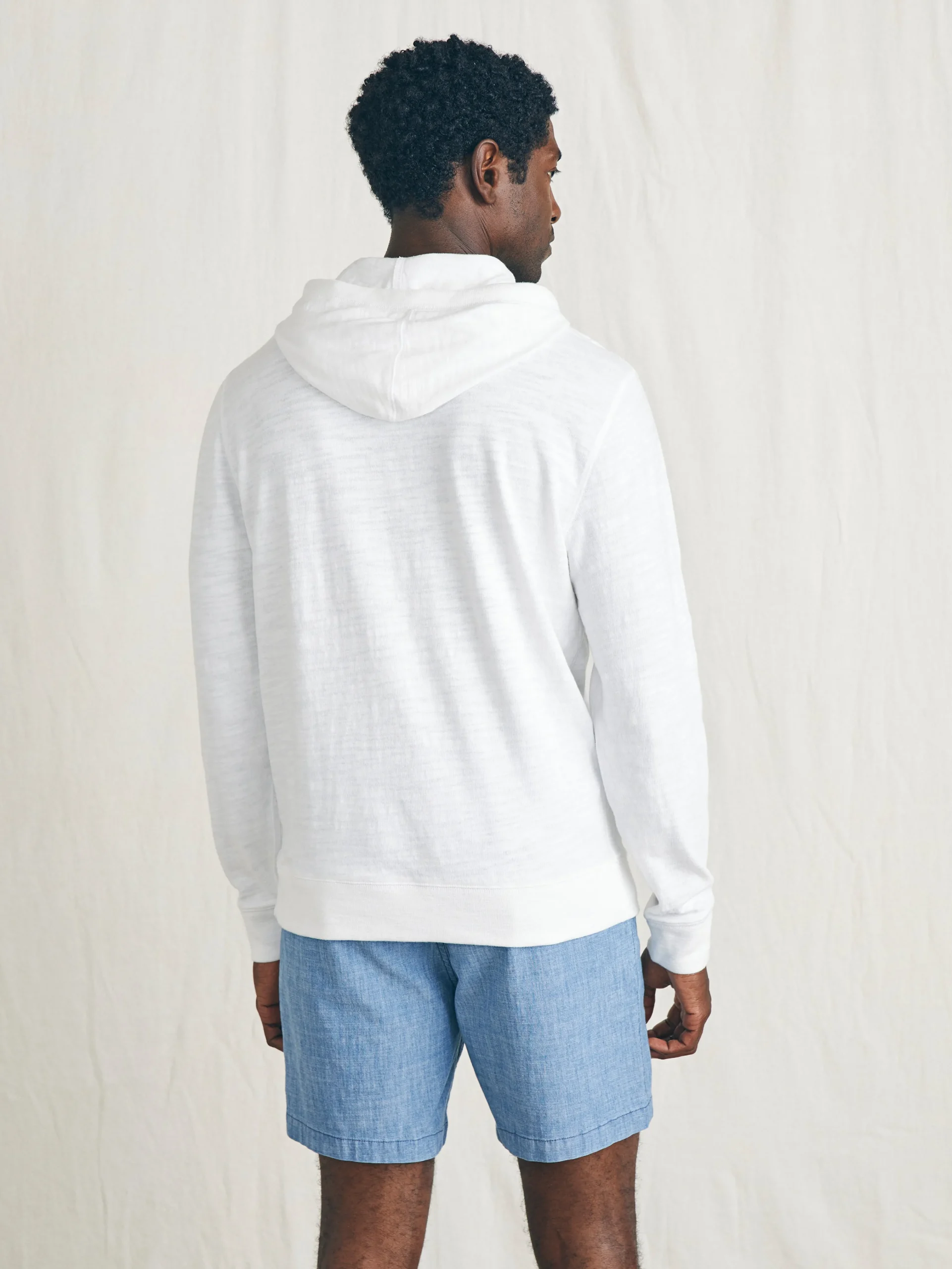 Faherty Brand Surfrider Sunwashed Slub Hoodie -^ Hoodies & Sweatshirts