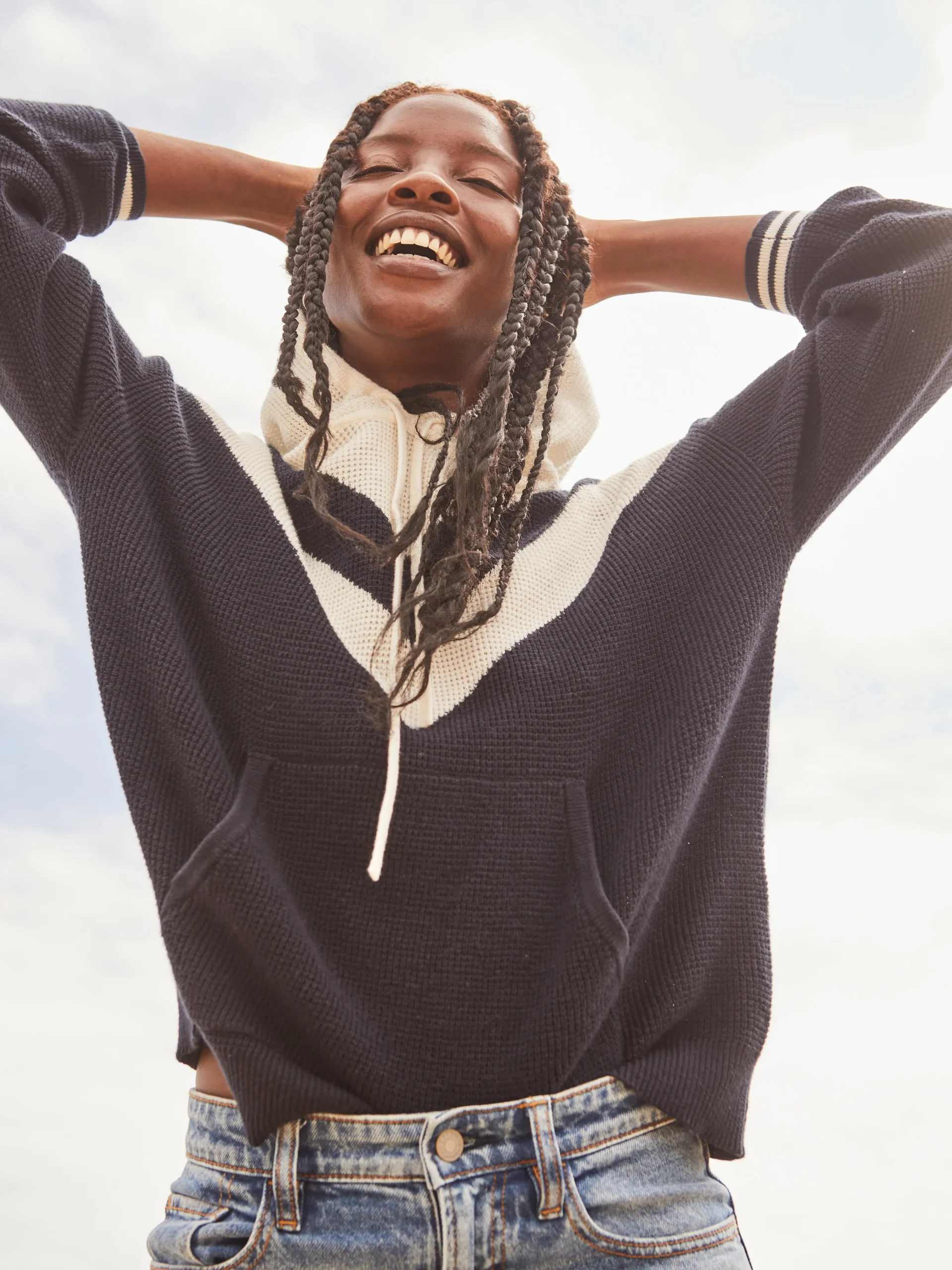 Faherty Brand Throwback Sweater Hoodie -^Women Sweaters|Hoodies & Sweatshirts