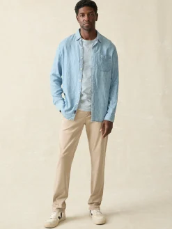 Faherty Brand Tried & True Chambray Shirt (Tall) -^ Shirts