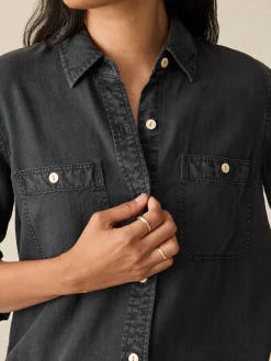 Faherty Brand Tried & True Chambray Shirt -^Women Shirts & Tops