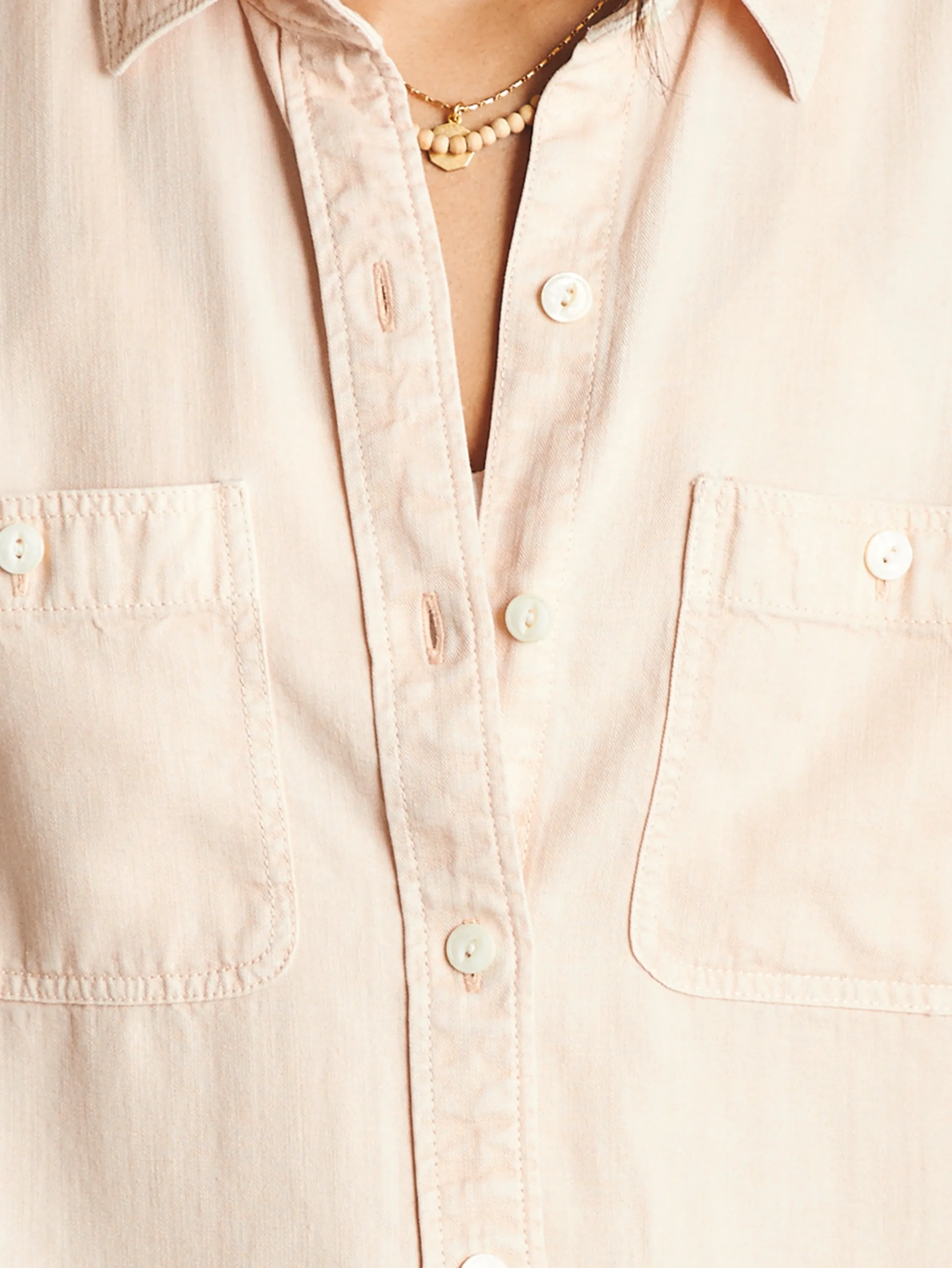 Faherty Brand Tried & True Chambray Shirt -^Women Shirts & Tops