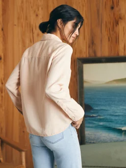 Faherty Brand Tried & True Chambray Shirt -^Women Shirts & Tops
