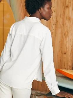 Faherty Brand Tried & True Chambray Shirt -^Women Shirts & Tops