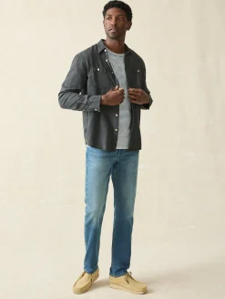 Faherty Brand Tried & True Chambray Workshirt -^ Shirts