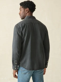 Faherty Brand Tried & True Chambray Workshirt -^ Shirts