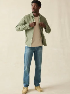 Faherty Brand Tried & True Chambray Workshirt -^ Shirts