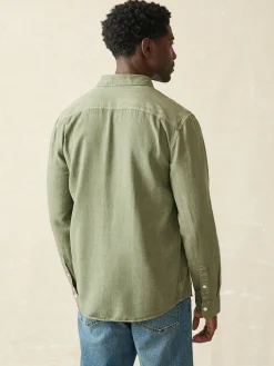 Faherty Brand Tried & True Chambray Workshirt -^ Shirts
