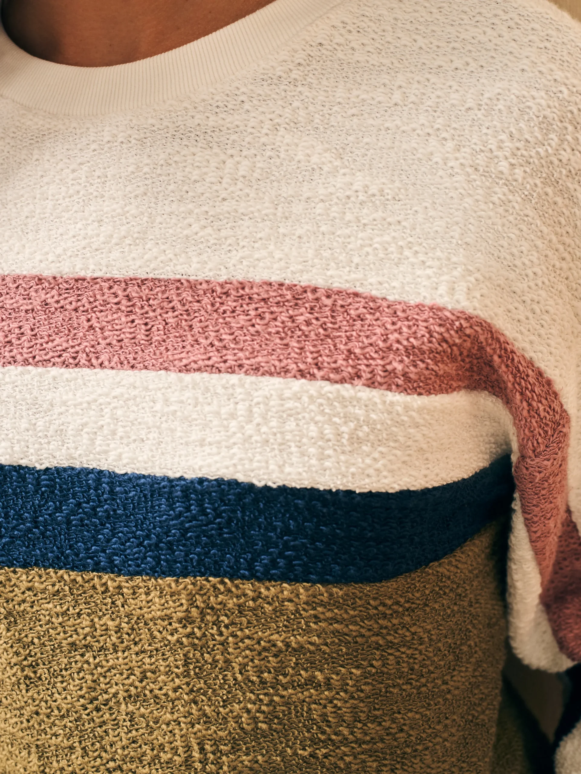 Faherty Brand Vista Stripe Pullover -^Women Hoodies & Sweatshirts
