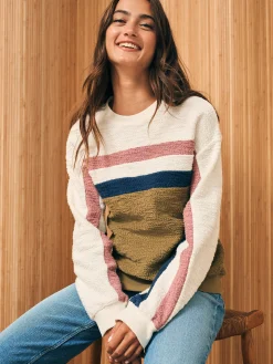 Faherty Brand Vista Stripe Pullover -^Women Hoodies & Sweatshirts