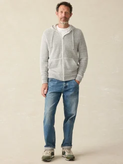 Faherty Brand Whitewater Full Zip Hoodie (Tall) -^ Hoodies & Sweatshirts|Lounge