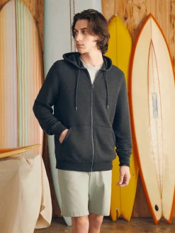 Faherty Brand Whitewater Full Zip Hoodie (Tall) -^ Hoodies & Sweatshirts|Lounge