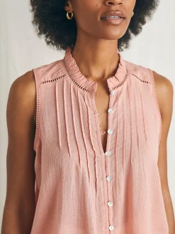 Faherty Brand Willa Sleeveless Top -^Women Shirts & Tops