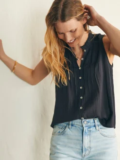 Faherty Brand Willa Sleeveless Top -^Women Shirts & Tops