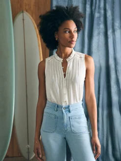 Faherty Brand Willa Sleeveless Top -^Women Shirts & Tops