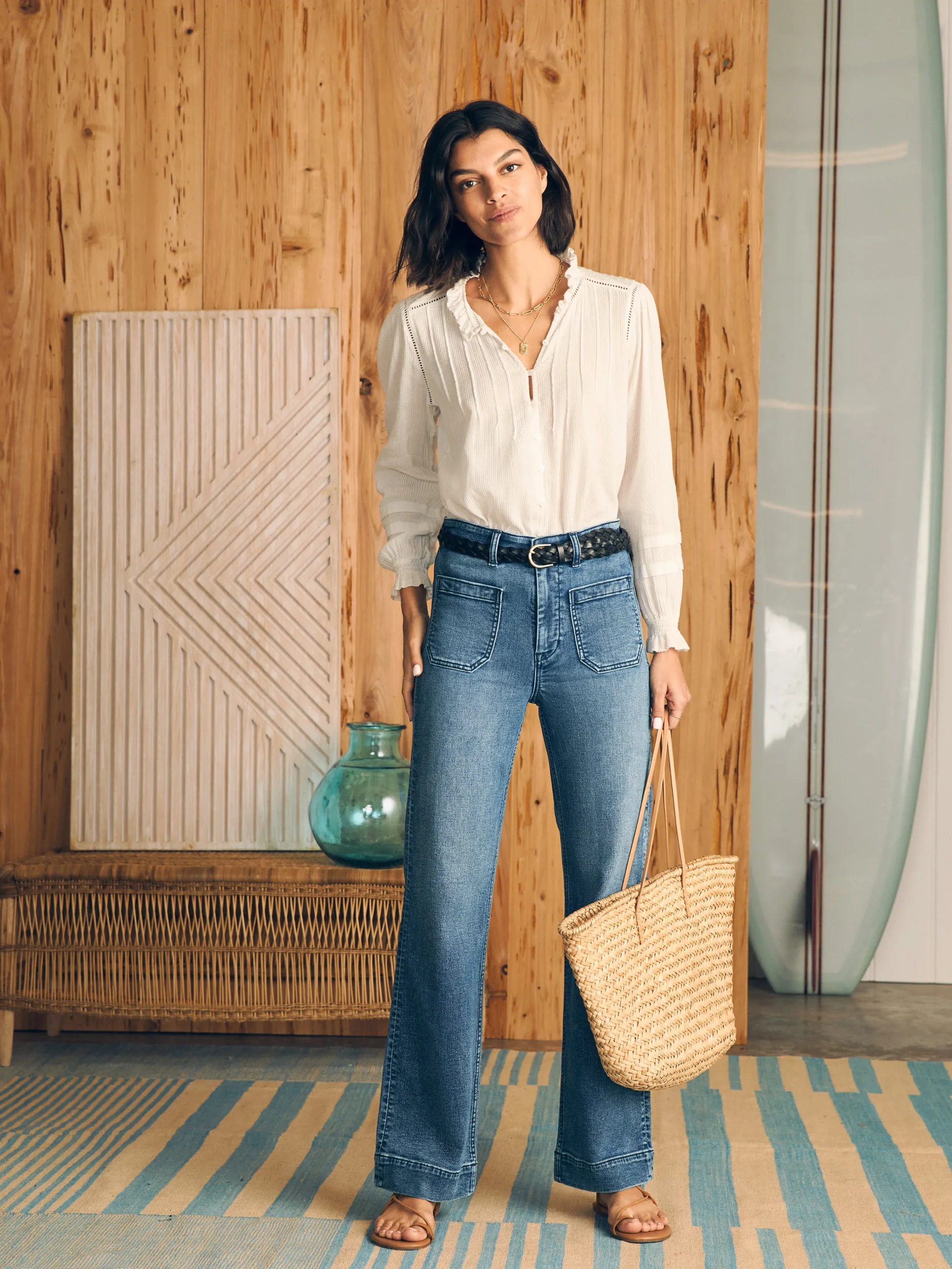 Faherty Brand Willa Top -^Women Shirts & Tops
